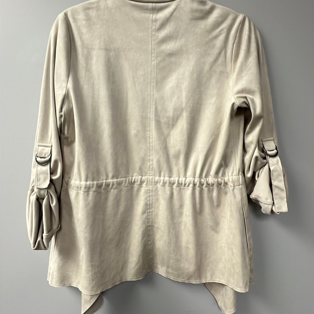 Philosophy Open Front Drawstring Jacket - image 3